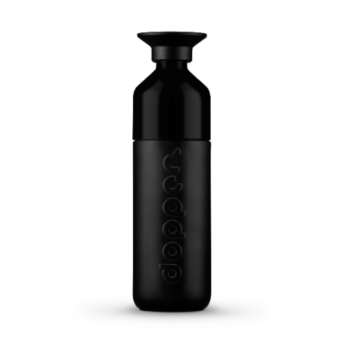 Botella Térmica Dopper Blazing Black, 580 ml, negro, acero inoxidable/plastico BPA Free