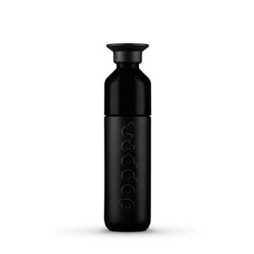Botella Térmica Dopper Blazing Black, 350 ml, negro, acero inoxidable/plastico BPA Free