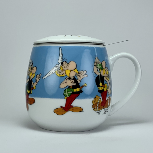 Taza c/ Filtro Könitz Snuggle Asterix Potion Magique, 380 ml, porcelana