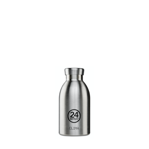 Botella Térmica 24Bottles Clima Steel, 330 ml, acero inoxidable