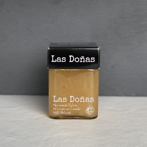 Mermelada Las Doñas Extra de Limón y Canela, 285 ml