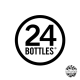Botella 24Bottles Urban Petit Jardin, 250 ml, estampado, acero inoxidable, BPA Free