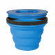 Vaso Plegable c/ Tapa Sea To Summit XSeal & Go, 415 ml, azul, silicona BPA Free