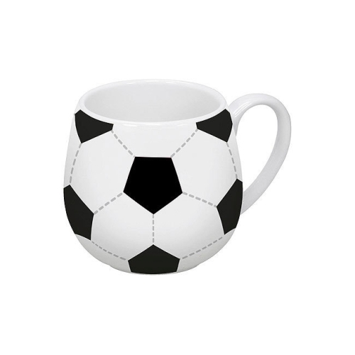 Taza Könitz Snuggle Futbol, 380 ml, porcelana