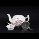 Tetera c/ Filtro 001 Tea Logic Cerezo, 400 ml, porcelana