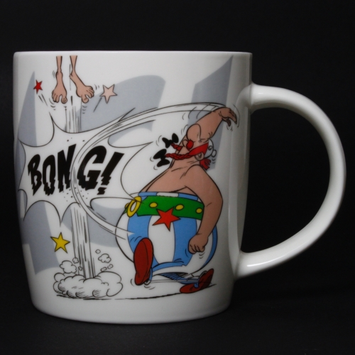 Taza Könitz Asterix K.O., 340 ml, porcelana
