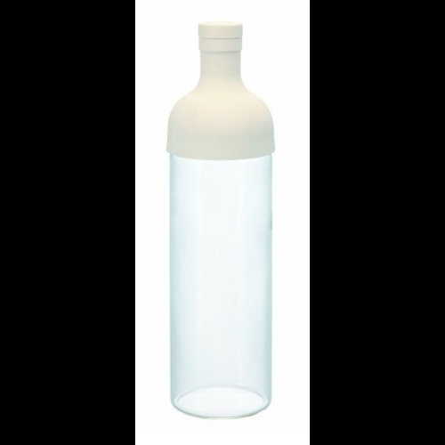 Botella Maceración Hario FIB-75-0W, 750 ml, cristal-silicona, blanco