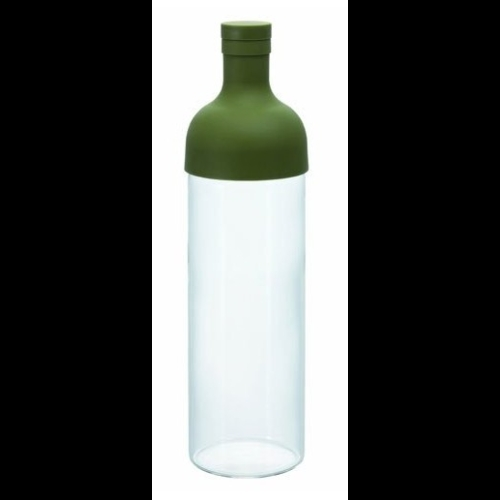 Botella Maceración Hario FIB-75-0G, 750 ml, cristal-silicona, verde