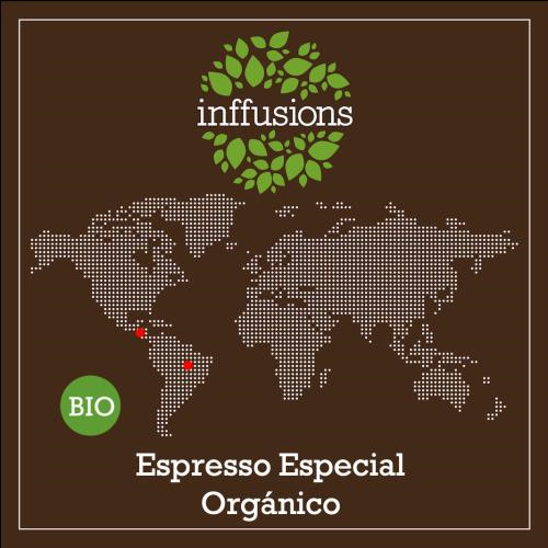 Café de Origen Espresso Especial Orgánico, grano, 250 g