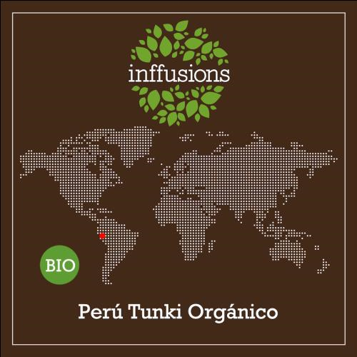 Café de Origen Perú Tunki Orgánico, grano, 250 g