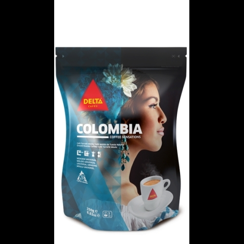 Café Delta Colombia, 220 g, molido