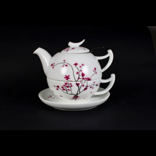 Tea for One Tea Logic Cerezo, 500/250 ml, porcelana