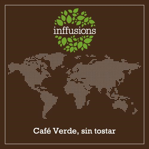 Café Verde de Origen Brasil,      sin tostar, grano, 250 g